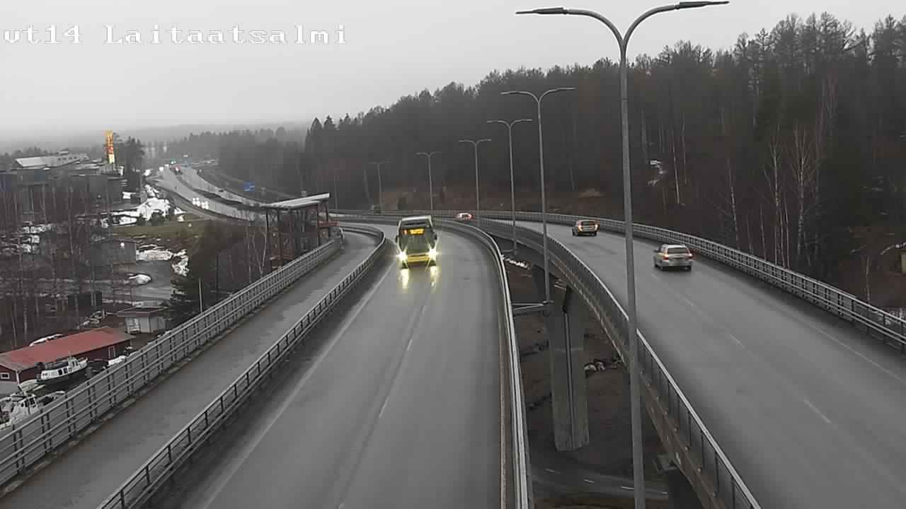 Kelikamerat Kuva Tie 14 Savonlinna, Laitaatsalmi silta, Savonlinna, Etelä-Savo