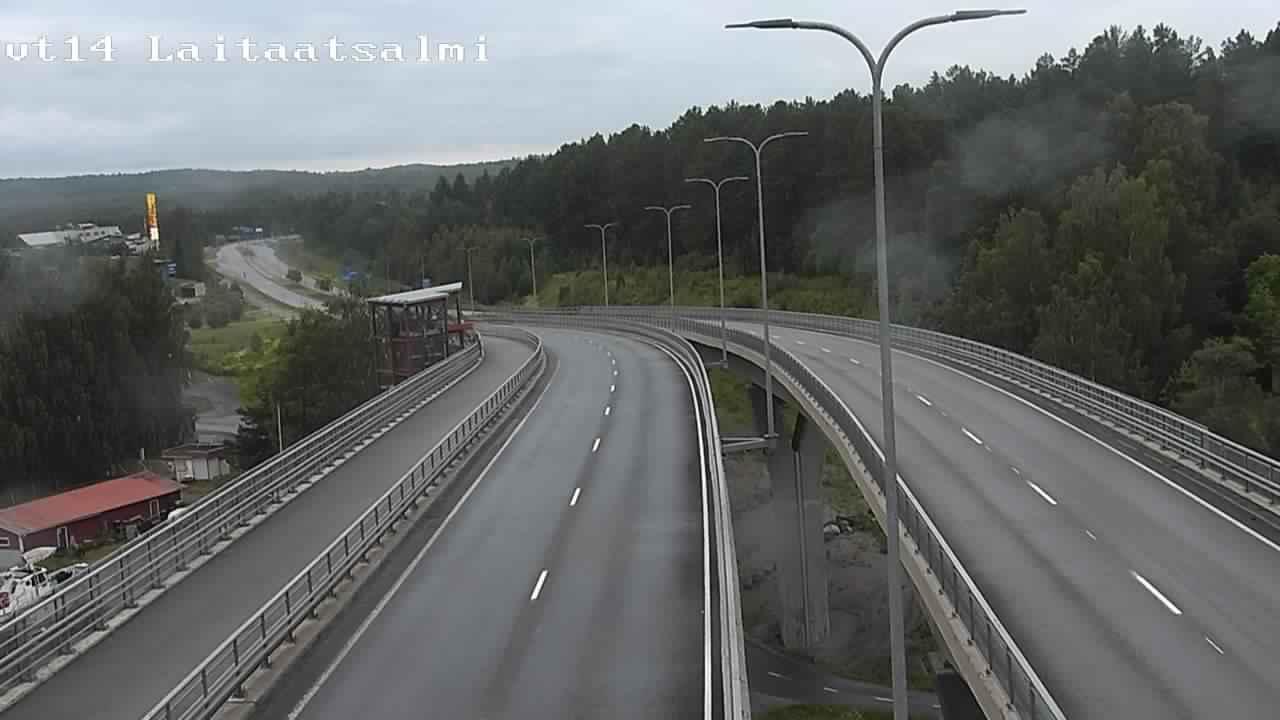 Kelikamerat Kuva Tie 14 Savonlinna, Laitaatsalmi silta, Savonlinna, Etelä-Savo