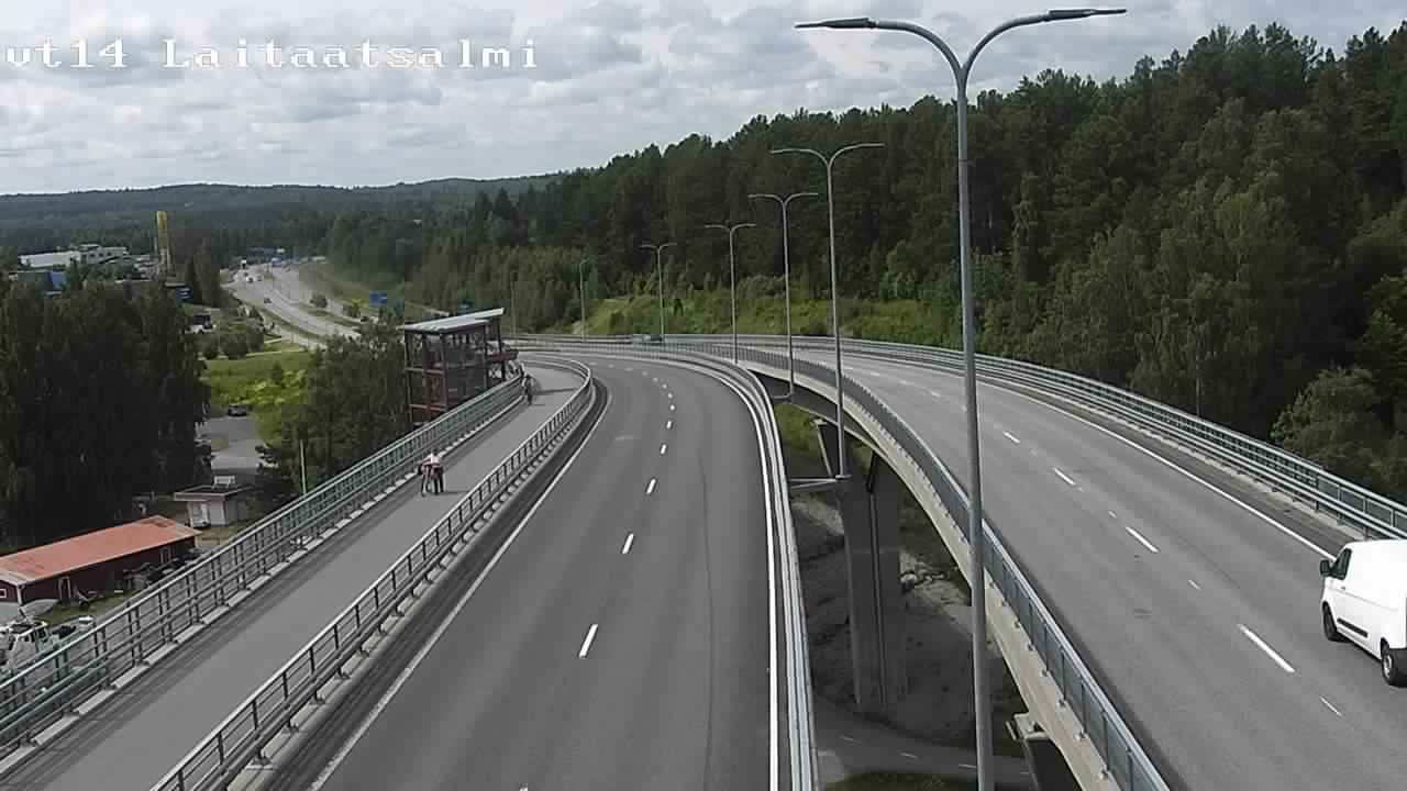 Kelikamerat Kuva Tie 14 Savonlinna, Laitaatsalmi silta, Savonlinna, Etelä-Savo