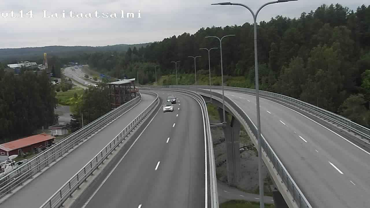 Kelikamerat Kuva Tie 14 Savonlinna, Laitaatsalmi silta, Savonlinna, Etelä-Savo