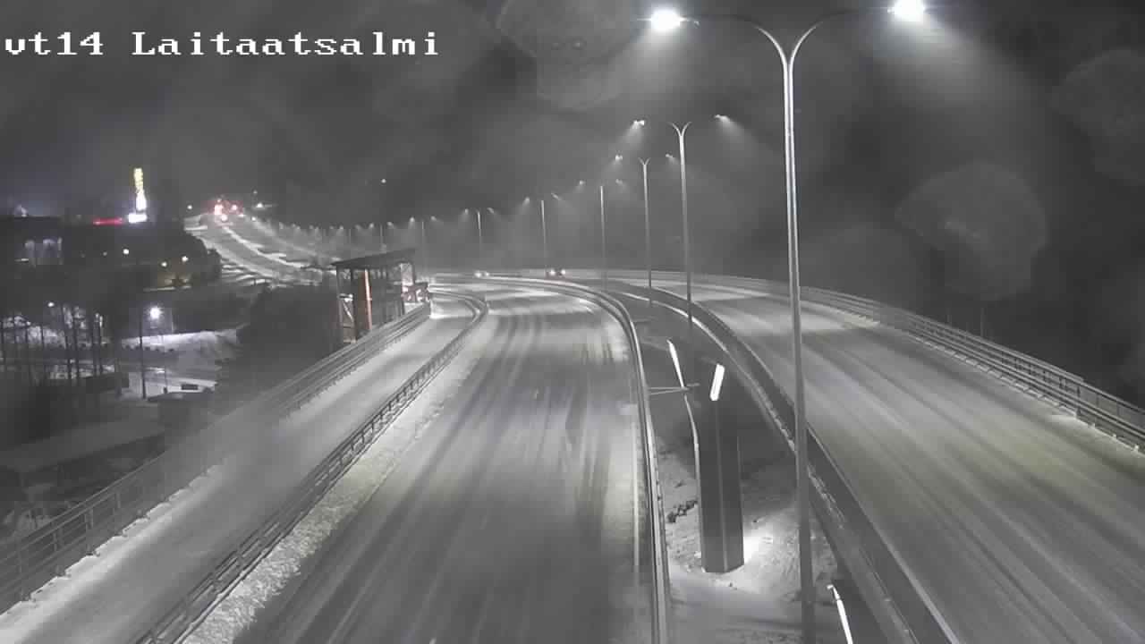 Weather Camera Image Väg 14 Nyslott, Laitaatsalmi, Savonlinna, Etelä-Savo