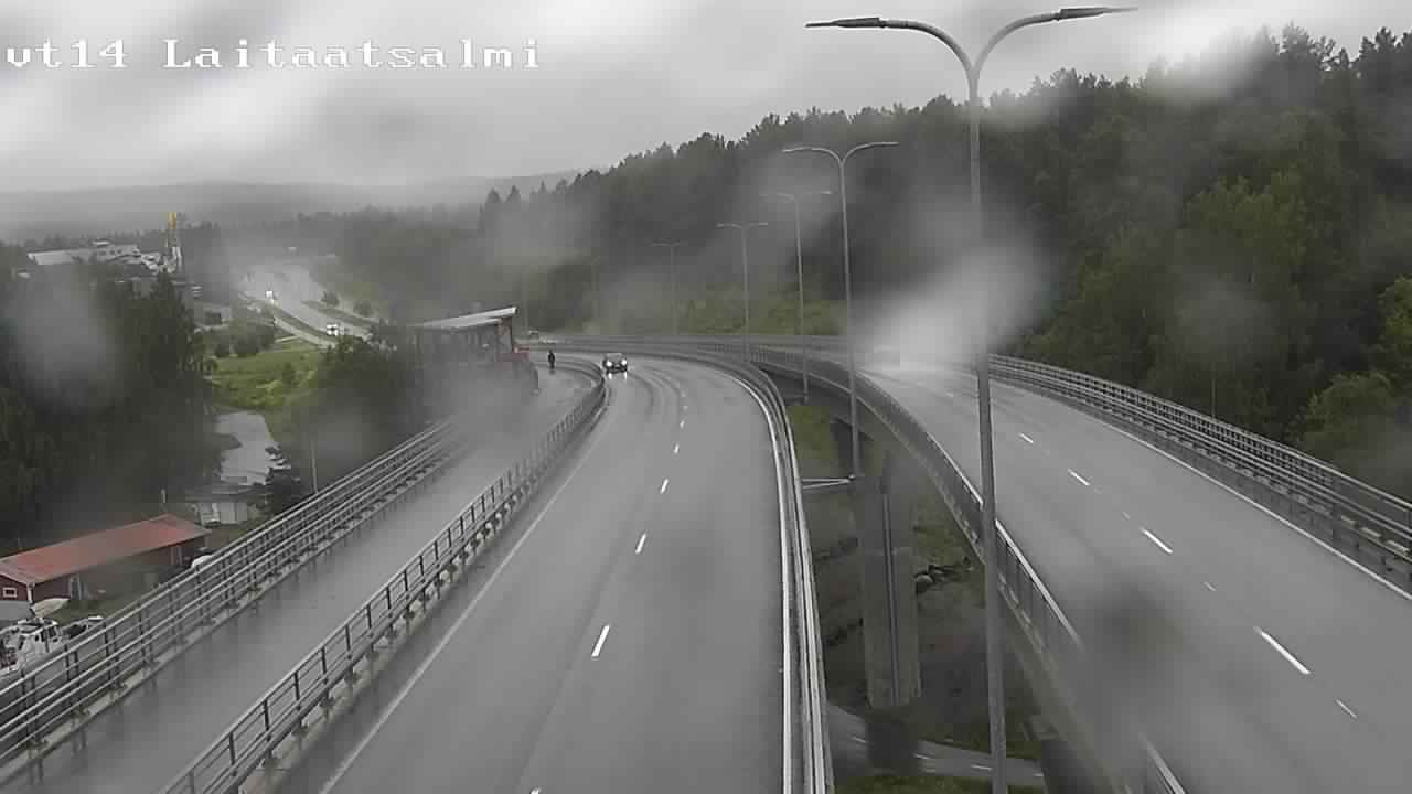 Kelikamerat Kuva Tie 14 Savonlinna, Laitaatsalmi silta, Savonlinna, Etelä-Savo