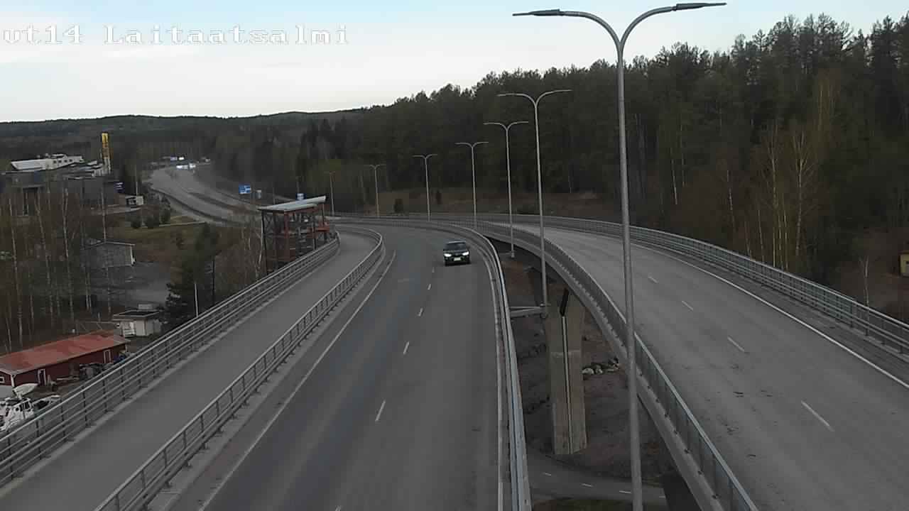 Kelikamerat Kuva Tie 14 Savonlinna, Laitaatsalmi silta, Savonlinna, Etelä-Savo