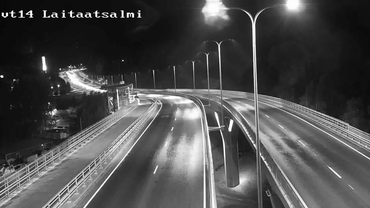 Weather Camera Image Road 14 Savonlinna, Laitaatsalmi, Savonlinna, Etelä-Savo