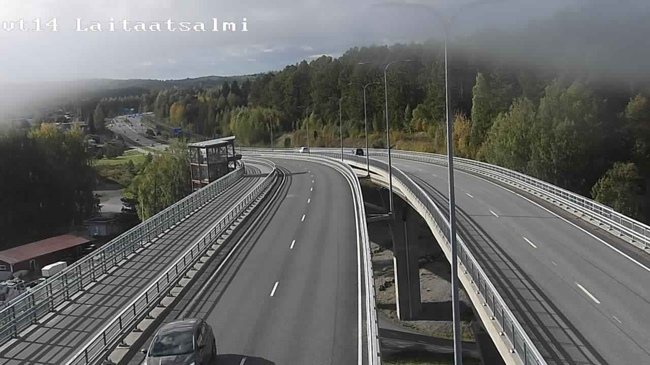 Kelikamerat Kuva Tie 14 Savonlinna, Laitaatsalmi silta, Savonlinna, Etelä-Savo