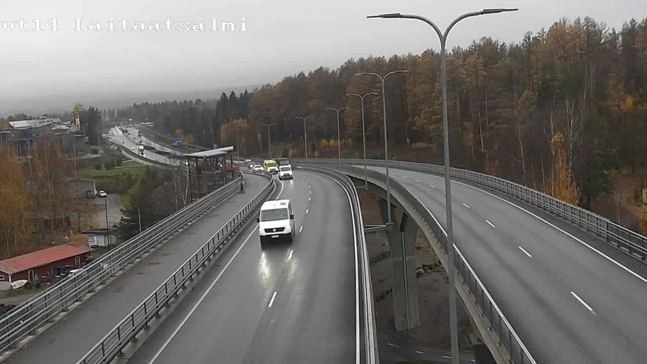 Kelikamerat Kuva Tie 14 Savonlinna, Laitaatsalmi silta, Savonlinna, Etelä-Savo