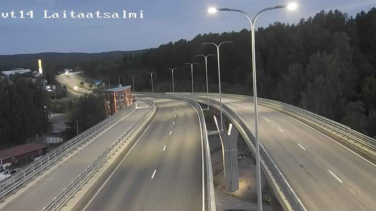 Kelikamerat Kuva Tie 14 Savonlinna, Laitaatsalmi silta, Savonlinna, Etelä-Savo