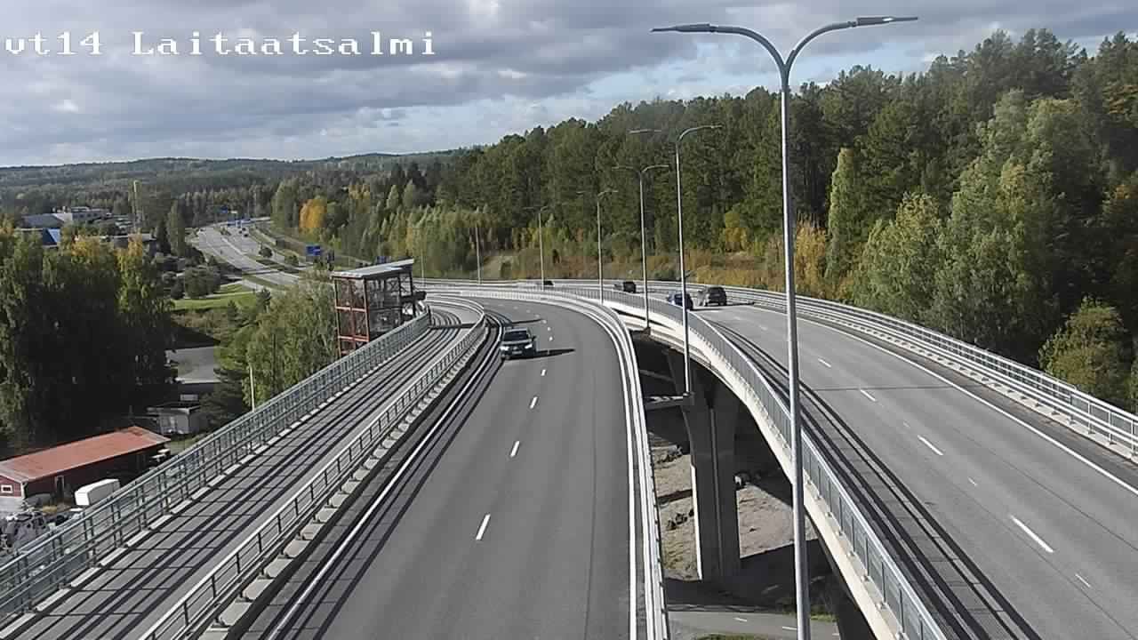 Kelikamerat Kuva Tie 14 Savonlinna, Laitaatsalmi silta, Savonlinna, Etelä-Savo