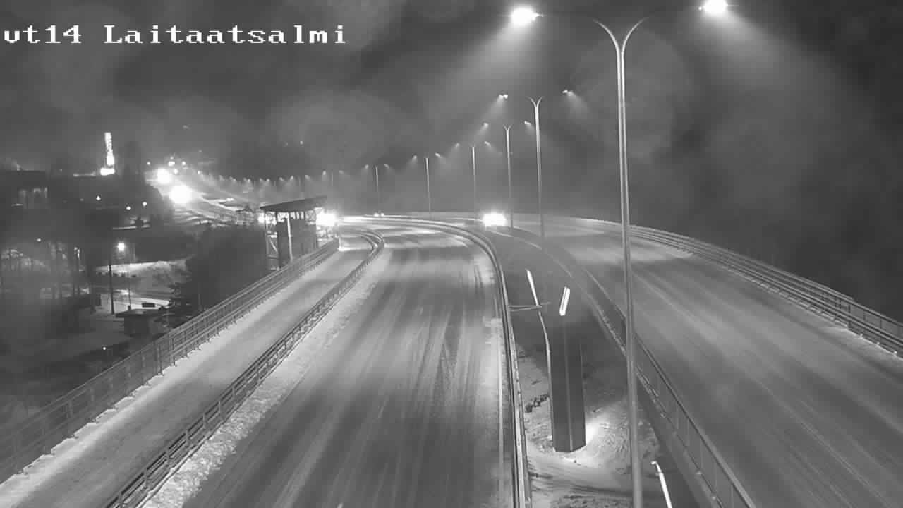Weather Camera Image Väg 14 Nyslott, Laitaatsalmi, Savonlinna, Etelä-Savo