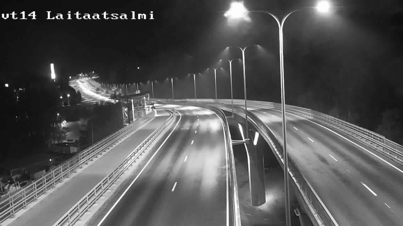 Weather Camera Image Road 14 Savonlinna, Laitaatsalmi, Savonlinna, Etelä-Savo