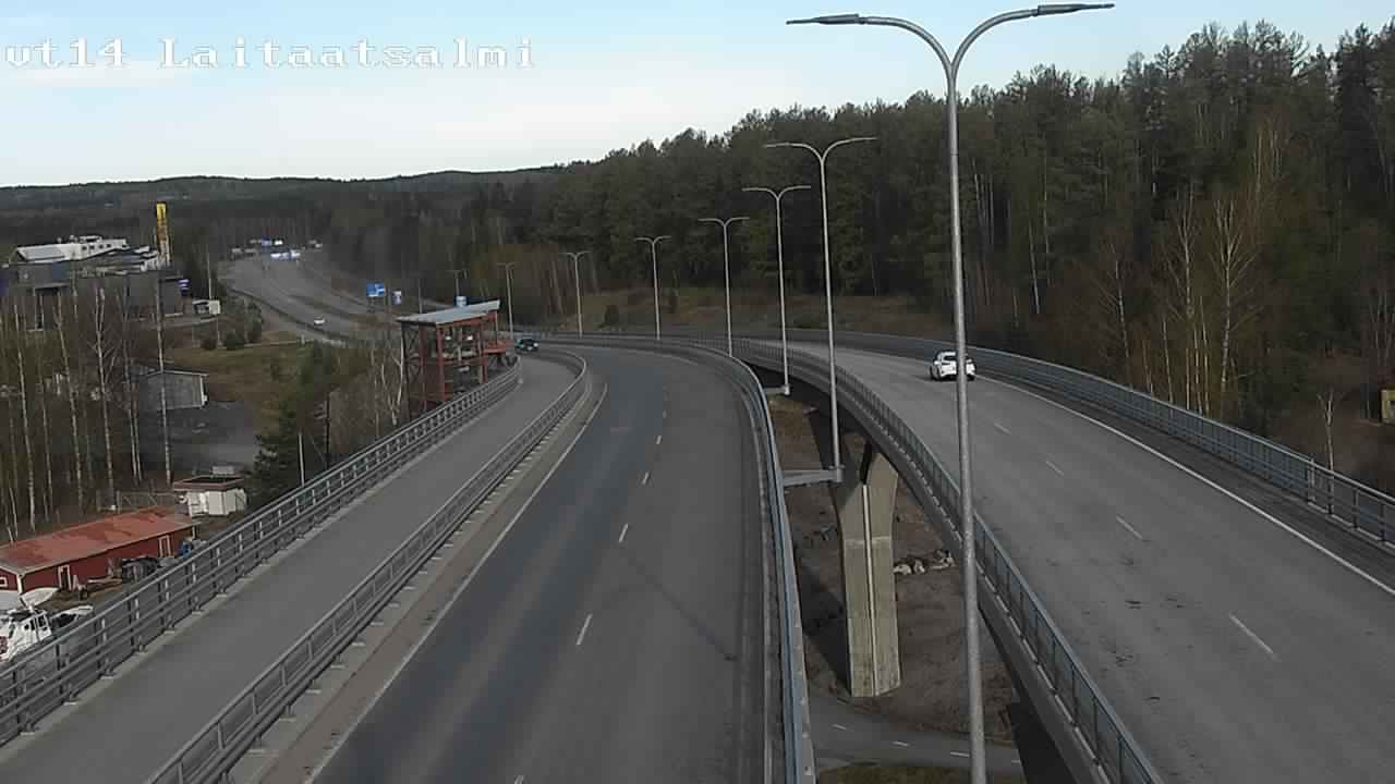 Kelikamerat Kuva Tie 14 Savonlinna, Laitaatsalmi silta, Savonlinna, Etelä-Savo