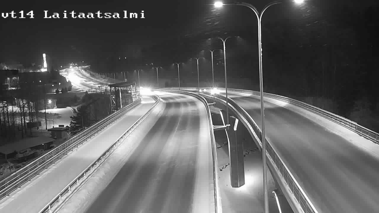 Weather Camera Image Road 14 Savonlinna, Laitaatsalmi, Savonlinna, Etelä-Savo