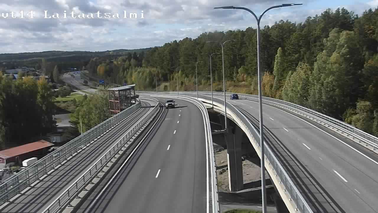 Kelikamerat Kuva Tie 14 Savonlinna, Laitaatsalmi silta, Savonlinna, Etelä-Savo
