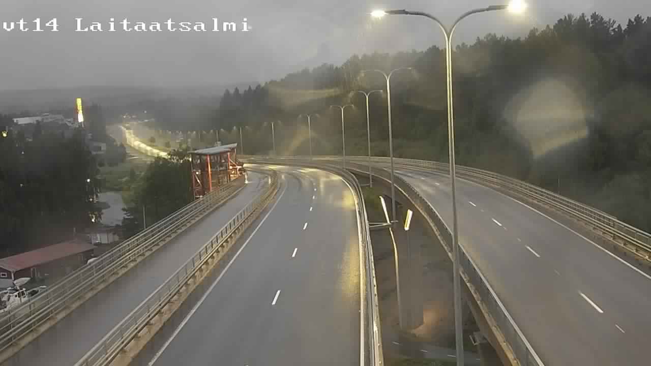 Kelikamerat Kuva Tie 14 Savonlinna, Laitaatsalmi silta, Savonlinna, Etelä-Savo