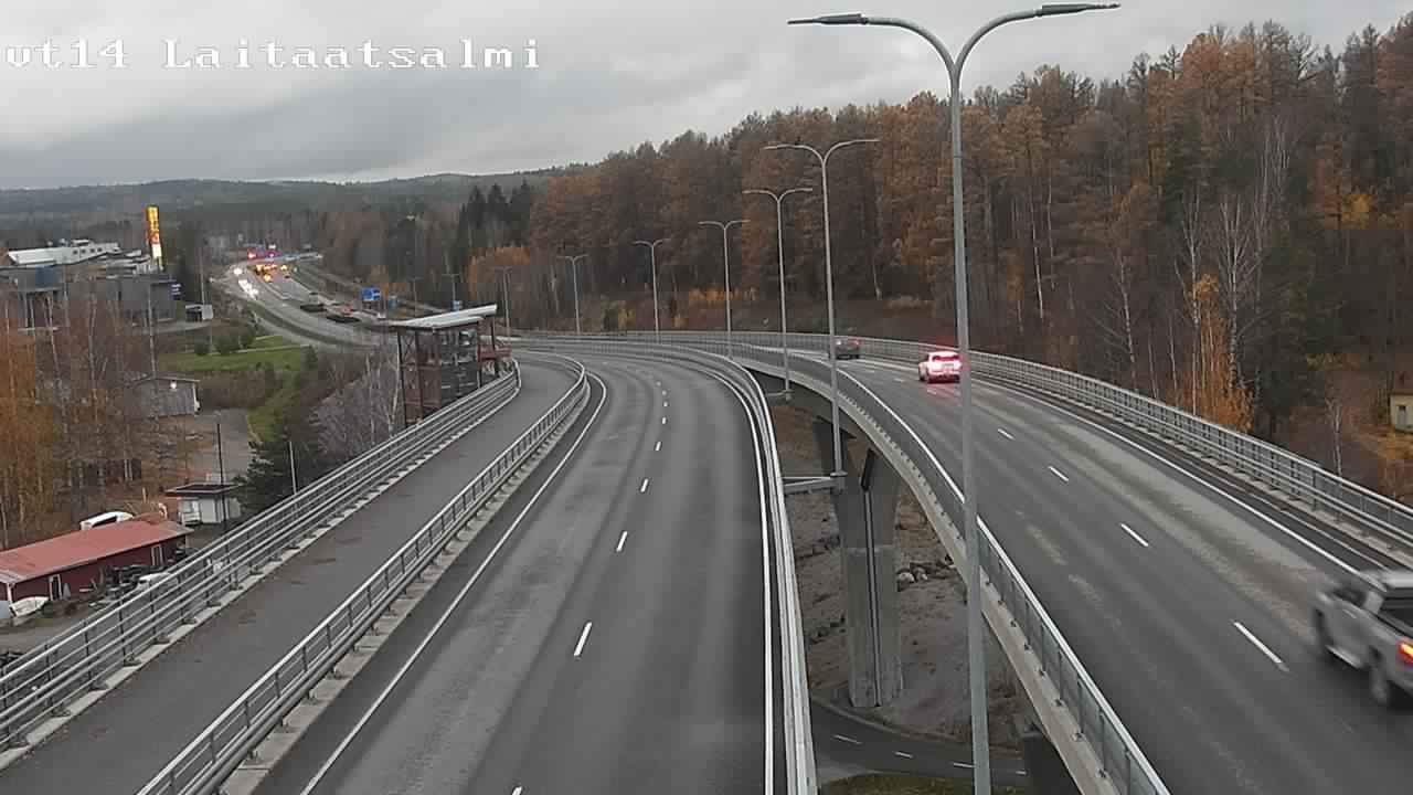 Kelikamerat Kuva Tie 14 Savonlinna, Laitaatsalmi silta, Savonlinna, Etelä-Savo