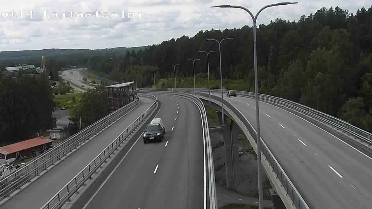 Kelikamerat Kuva Tie 14 Savonlinna, Laitaatsalmi silta, Savonlinna, Etelä-Savo