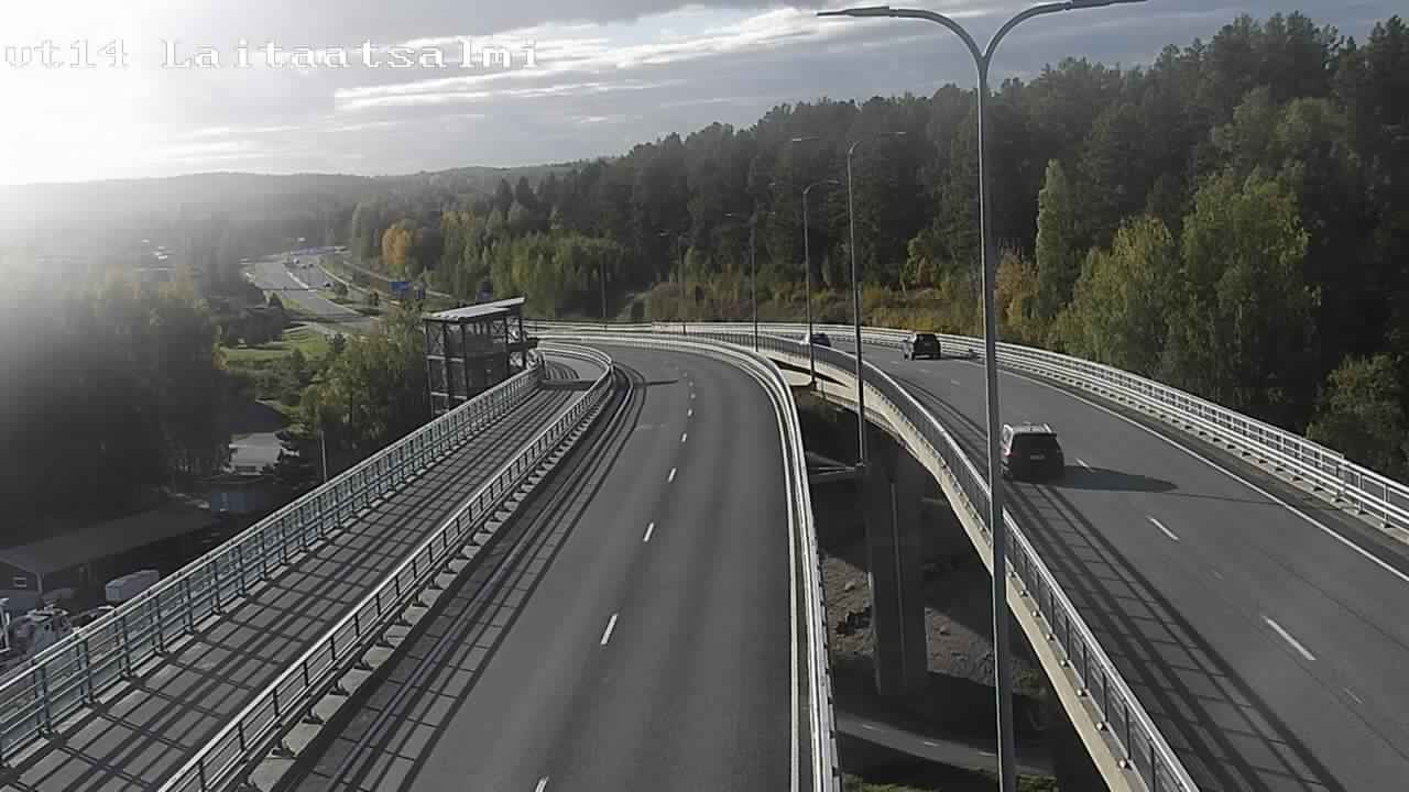 Kelikamerat Kuva Tie 14 Savonlinna, Laitaatsalmi silta, Savonlinna, Etelä-Savo