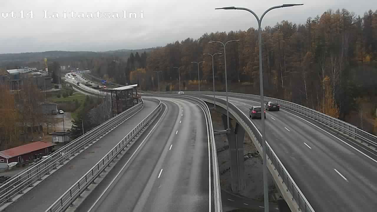 Kelikamerat Kuva Tie 14 Savonlinna, Laitaatsalmi silta, Savonlinna, Etelä-Savo