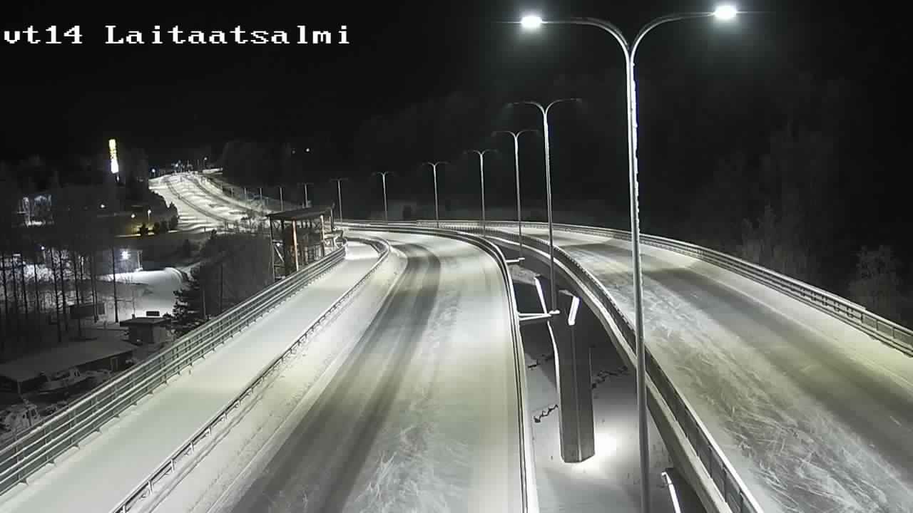 Kelikamerat Kuva Tie 14 Savonlinna, Laitaatsalmi silta, Savonlinna, Etelä-Savo