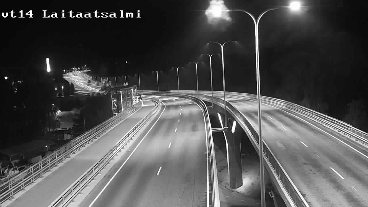Weather Camera Image Road 14 Savonlinna, Laitaatsalmi, Savonlinna, Etelä-Savo
