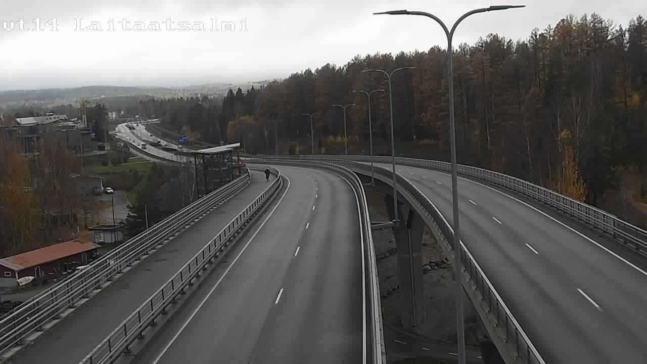 Kelikamerat Kuva Tie 14 Savonlinna, Laitaatsalmi silta, Savonlinna, Etelä-Savo