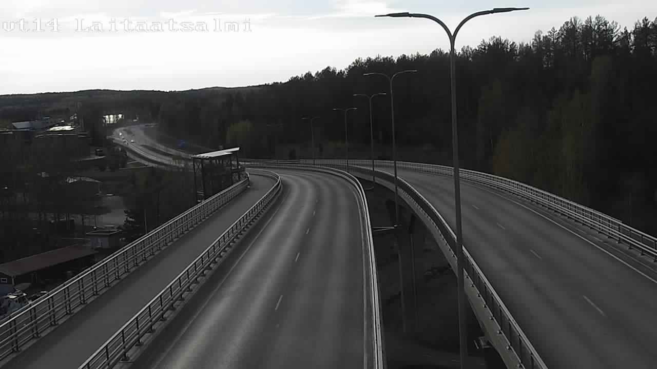 Kelikamerat Kuva Tie 14 Savonlinna, Laitaatsalmi silta, Savonlinna, Etelä-Savo
