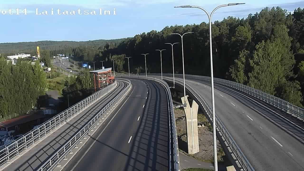Kelikamerat Kuva Tie 14 Savonlinna, Laitaatsalmi silta, Savonlinna, Etelä-Savo