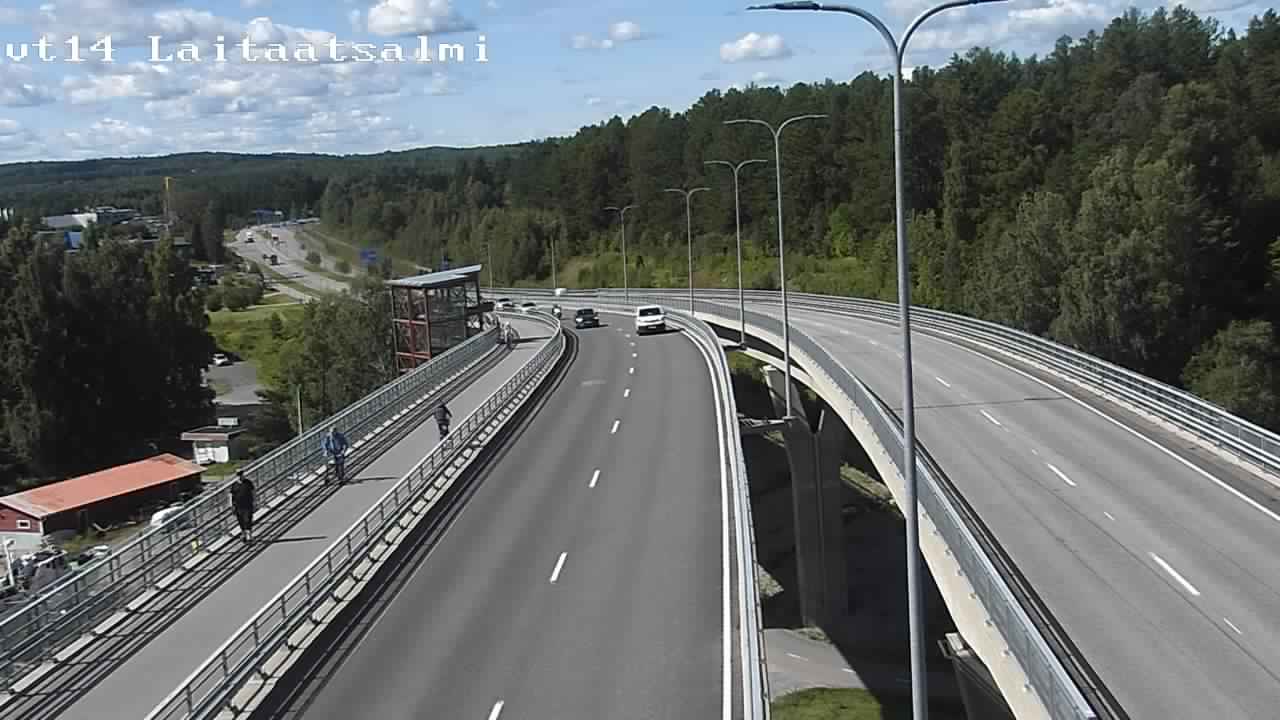 Kelikamerat Kuva Tie 14 Savonlinna, Laitaatsalmi silta, Savonlinna, Etelä-Savo