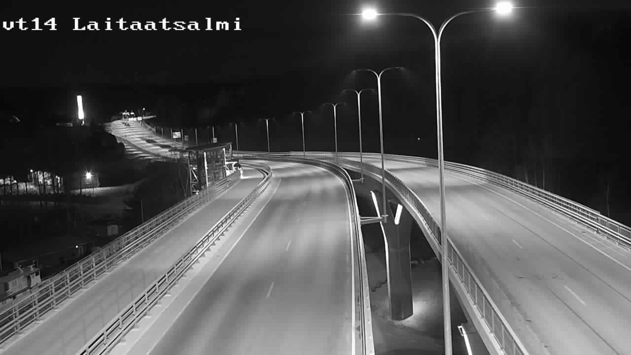 Weather Camera Image Väg 14 Nyslott, Laitaatsalmi, Savonlinna, Etelä-Savo