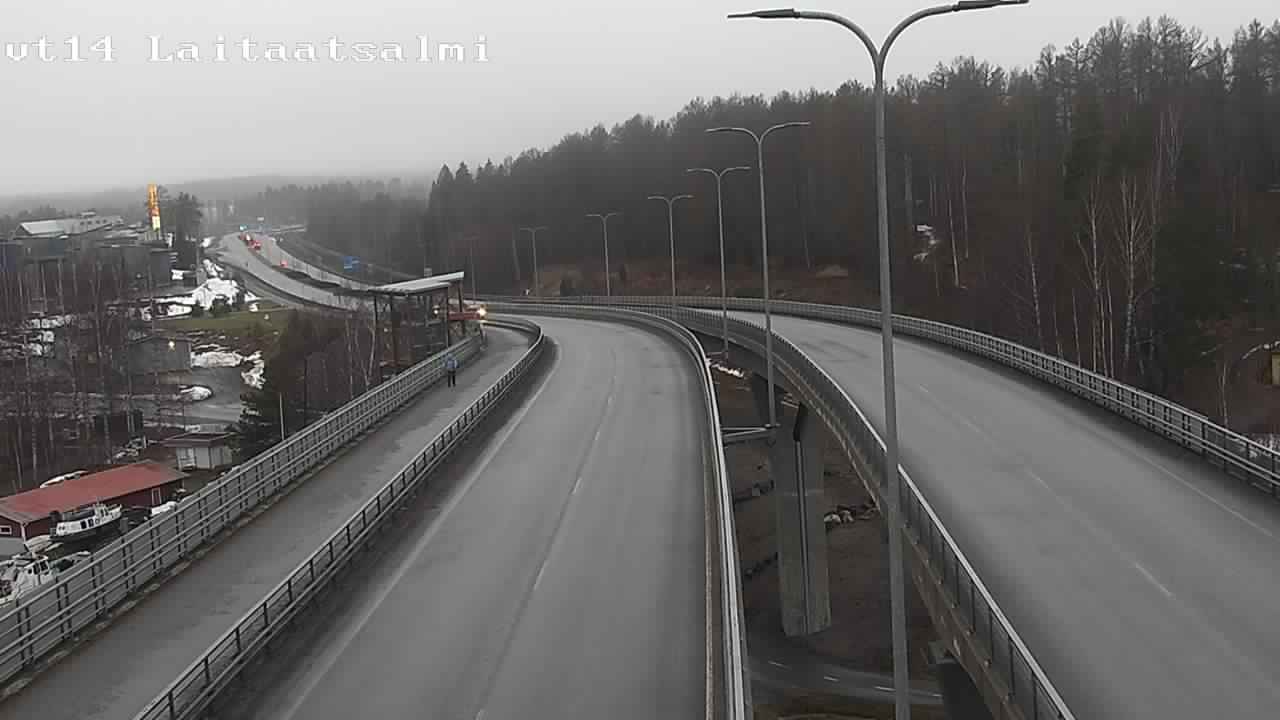 Kelikamerat Kuva Tie 14 Savonlinna, Laitaatsalmi silta, Savonlinna, Etelä-Savo