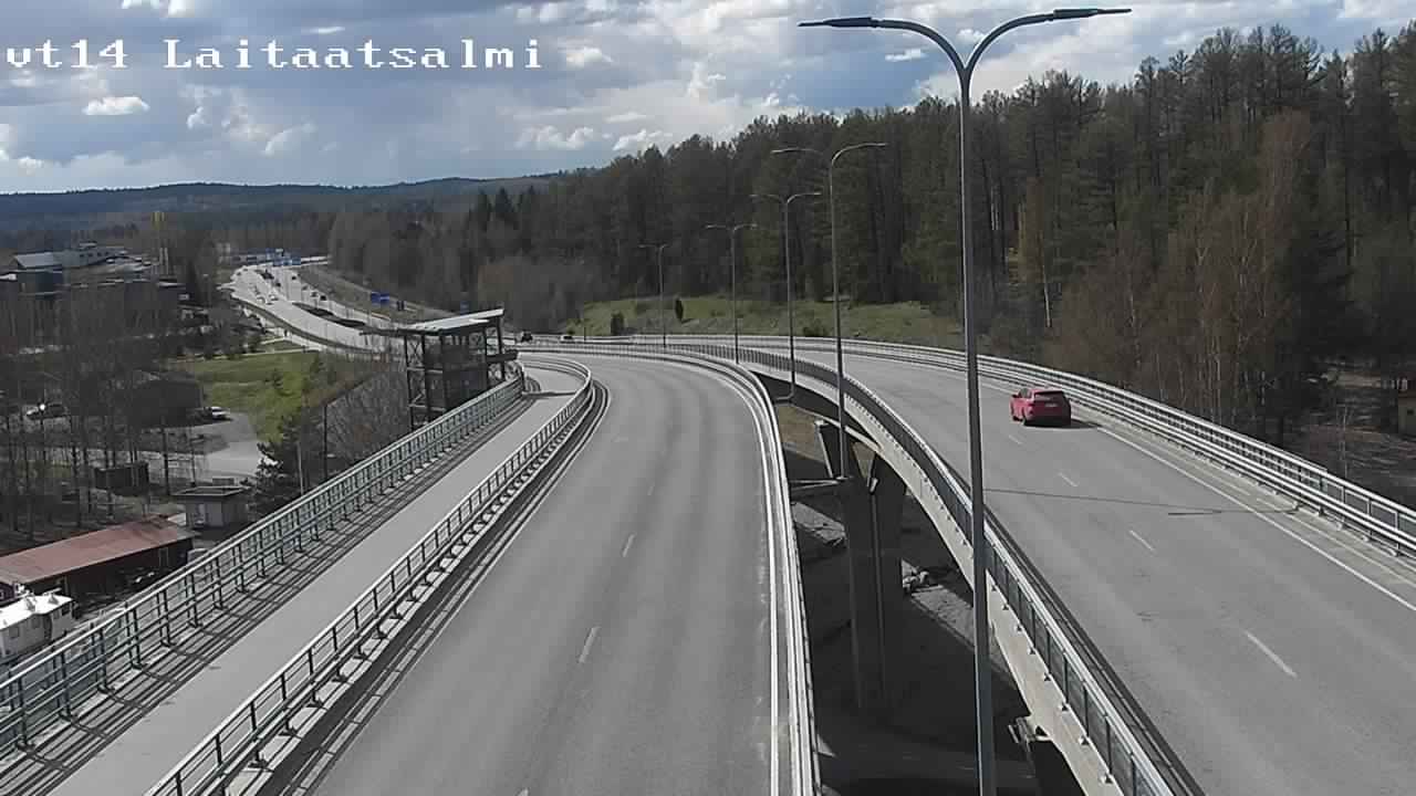 Kelikamerat Kuva Tie 14 Savonlinna, Laitaatsalmi silta, Savonlinna, Etelä-Savo