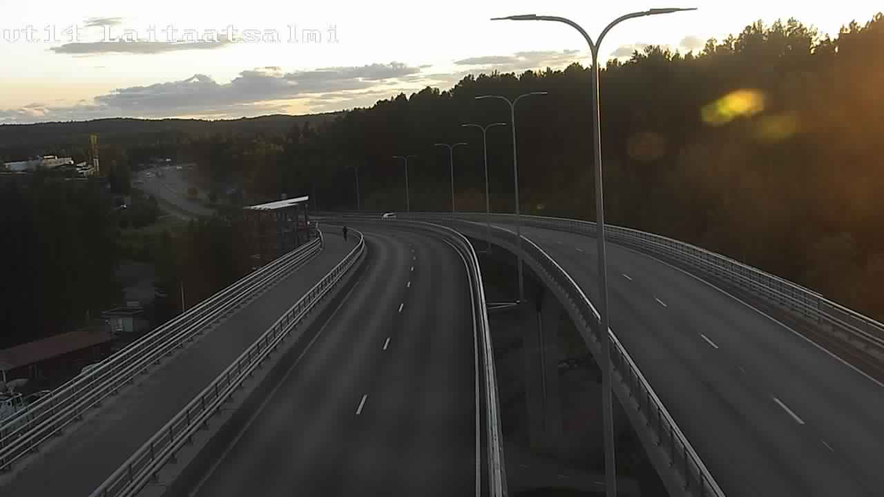 Kelikamerat Kuva Tie 14 Savonlinna, Laitaatsalmi silta, Savonlinna, Etelä-Savo