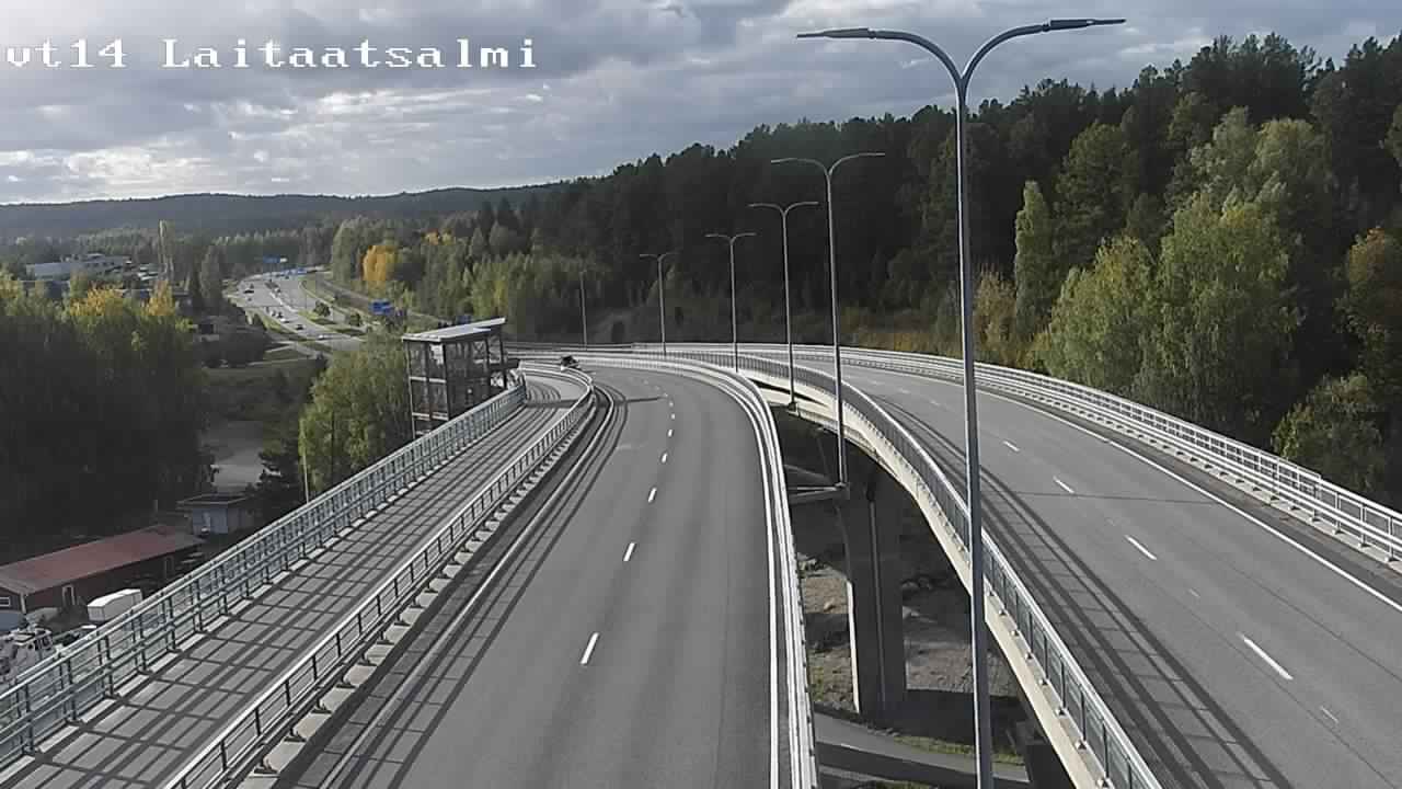 Kelikamerat Kuva Tie 14 Savonlinna, Laitaatsalmi silta, Savonlinna, Etelä-Savo