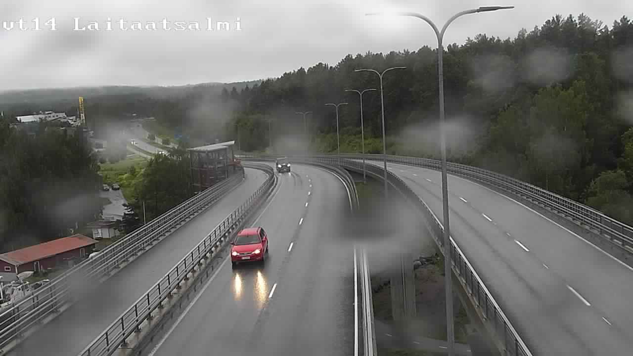 Weather Camera Image Väg 14 Nyslott, Laitaatsalmi, Savonlinna, Etelä-Savo
