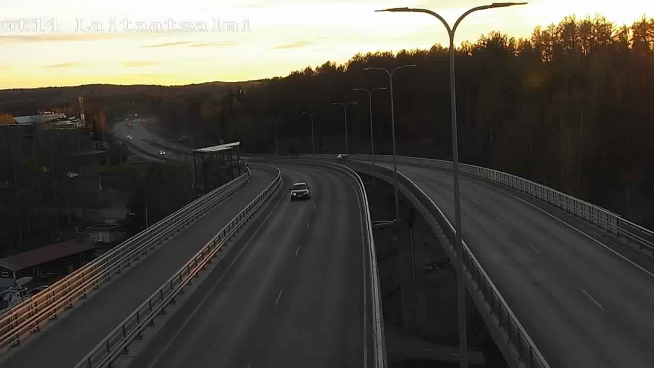 Kelikamerat Kuva Tie 14 Savonlinna, Laitaatsalmi silta, Savonlinna, Etelä-Savo
