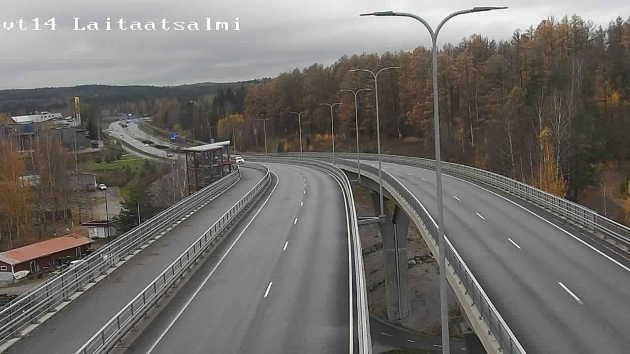 Kelikamerat Kuva Tie 14 Savonlinna, Laitaatsalmi silta, Savonlinna, Etelä-Savo