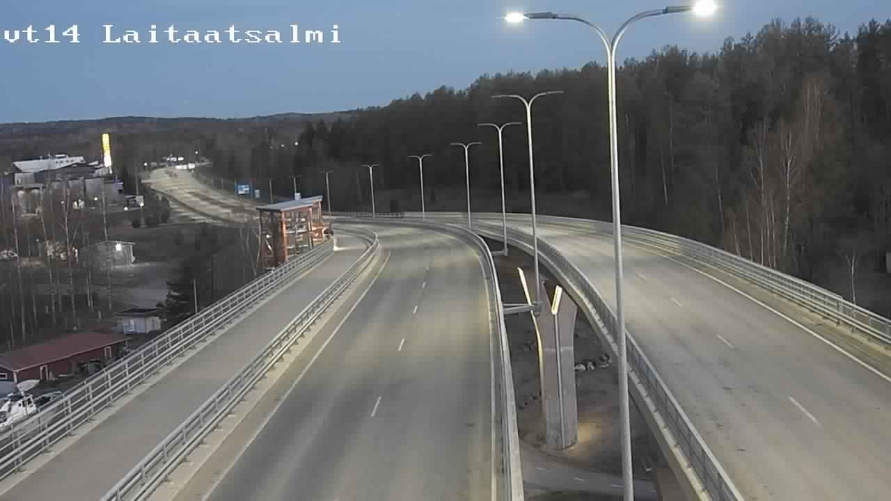 Kelikamerat Kuva Tie 14 Savonlinna, Laitaatsalmi silta, Savonlinna, Etelä-Savo