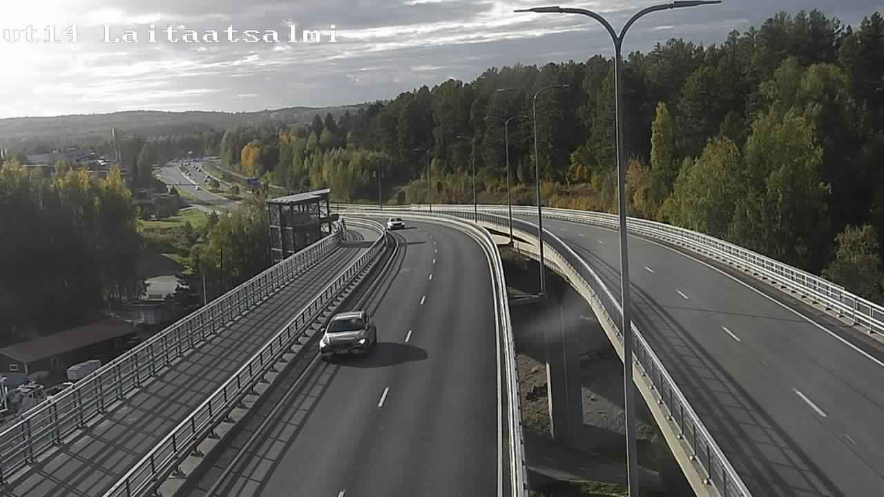 Kelikamerat Kuva Tie 14 Savonlinna, Laitaatsalmi silta, Savonlinna, Etelä-Savo