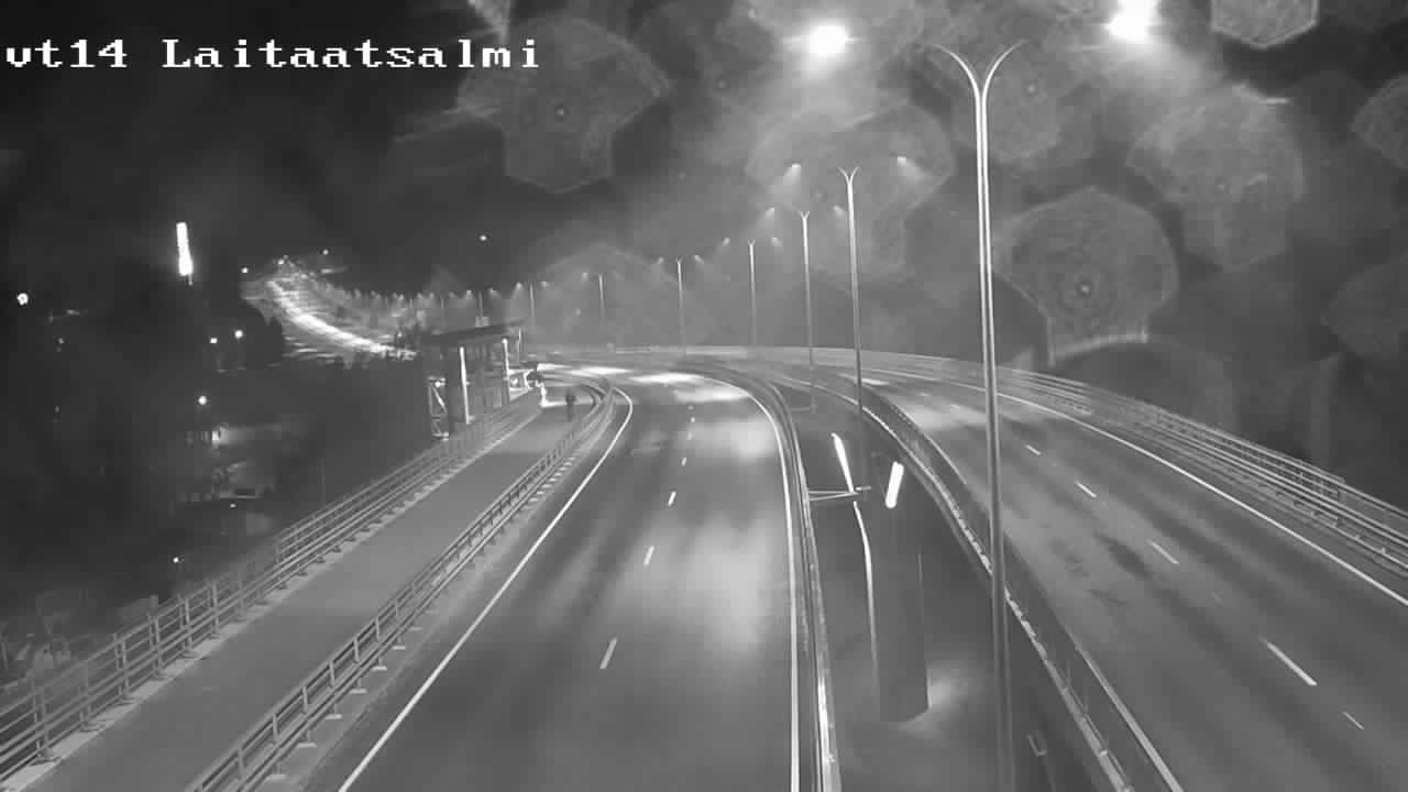 Weather Camera Image Road 14 Savonlinna, Laitaatsalmi, Savonlinna, Etelä-Savo