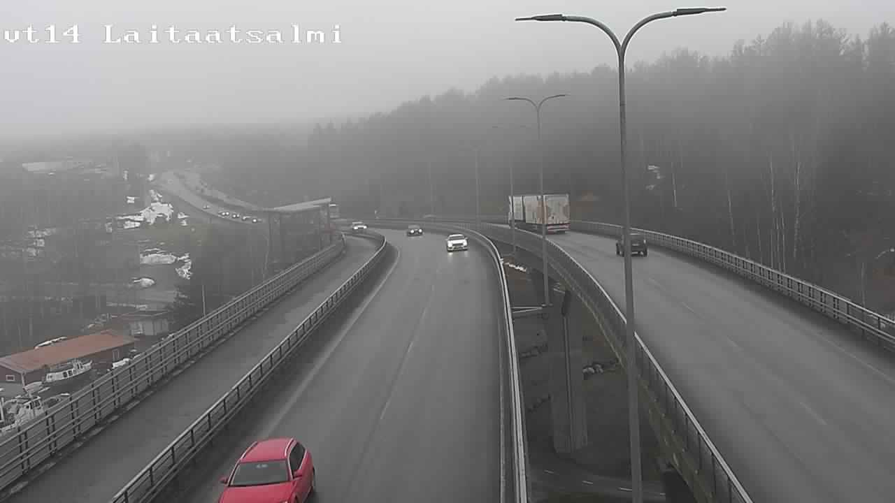 Kelikamerat Kuva Tie 14 Savonlinna, Laitaatsalmi silta, Savonlinna, Etelä-Savo