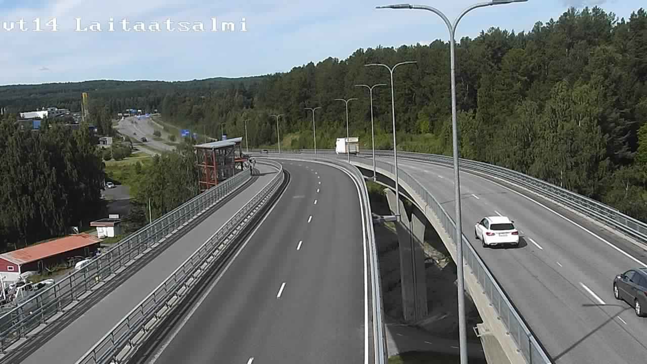 Kelikamerat Kuva Tie 14 Savonlinna, Laitaatsalmi silta, Savonlinna, Etelä-Savo