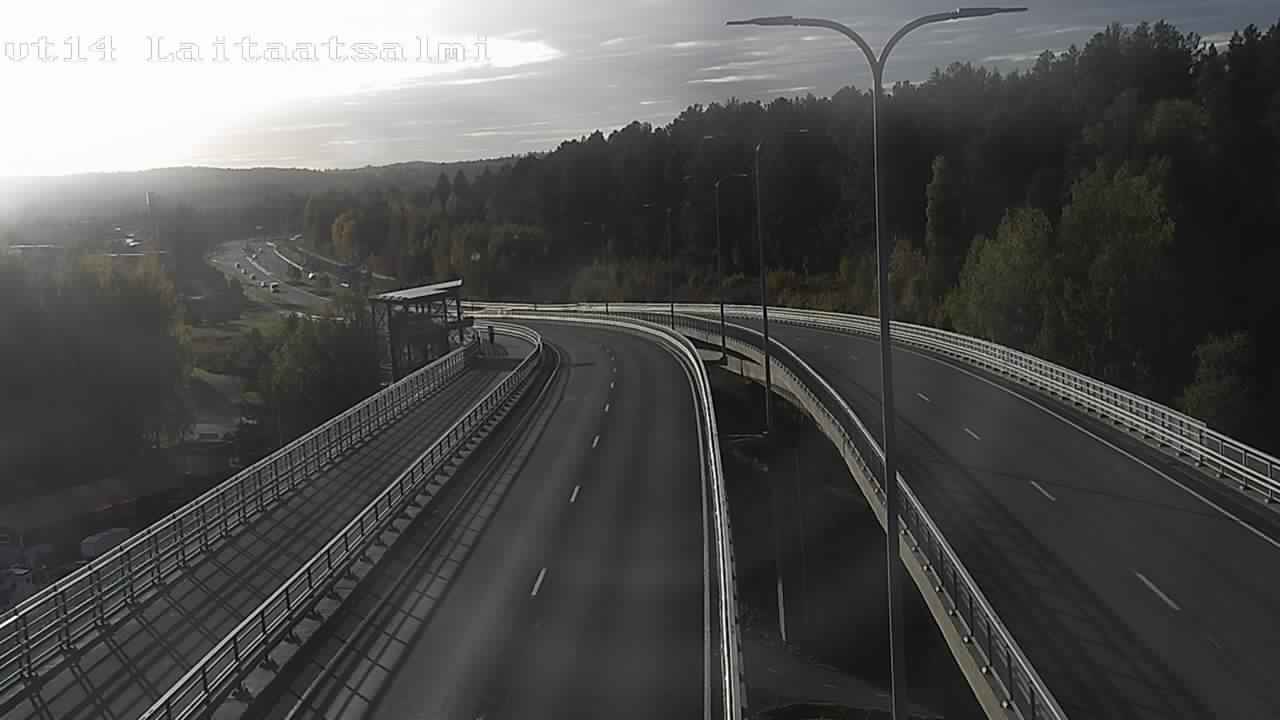 Kelikamerat Kuva Tie 14 Savonlinna, Laitaatsalmi silta, Savonlinna, Etelä-Savo