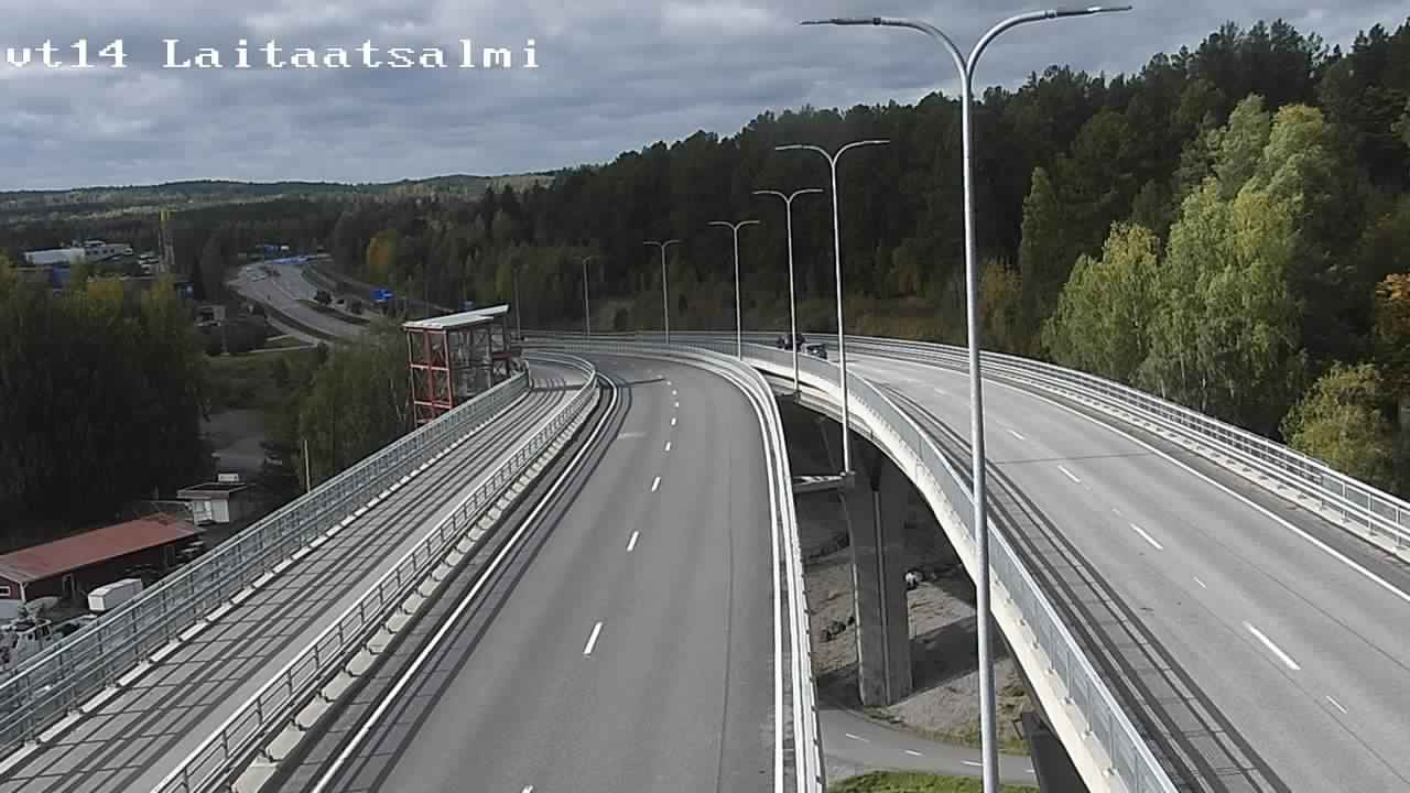 Weather Camera Image Väg 14 Nyslott, Laitaatsalmi, Savonlinna, Etelä-Savo