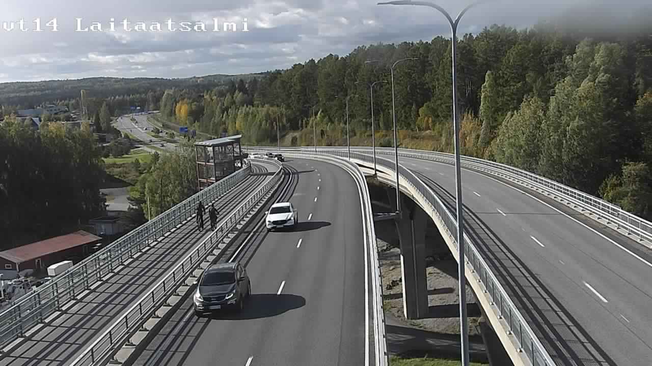 Kelikamerat Kuva Tie 14 Savonlinna, Laitaatsalmi silta, Savonlinna, Etelä-Savo