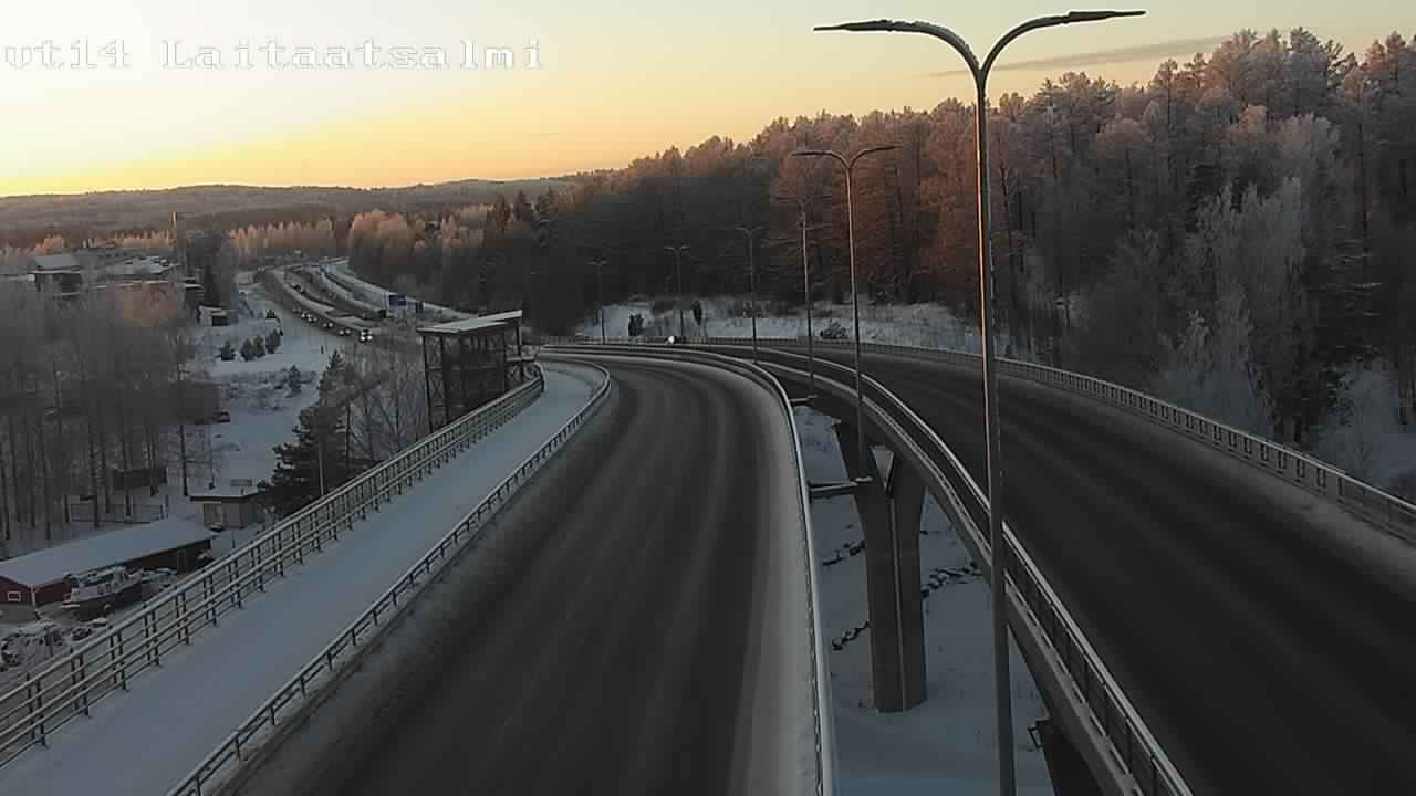 Kelikamerat Kuva Tie 14 Savonlinna, Laitaatsalmi silta, Savonlinna, Etelä-Savo