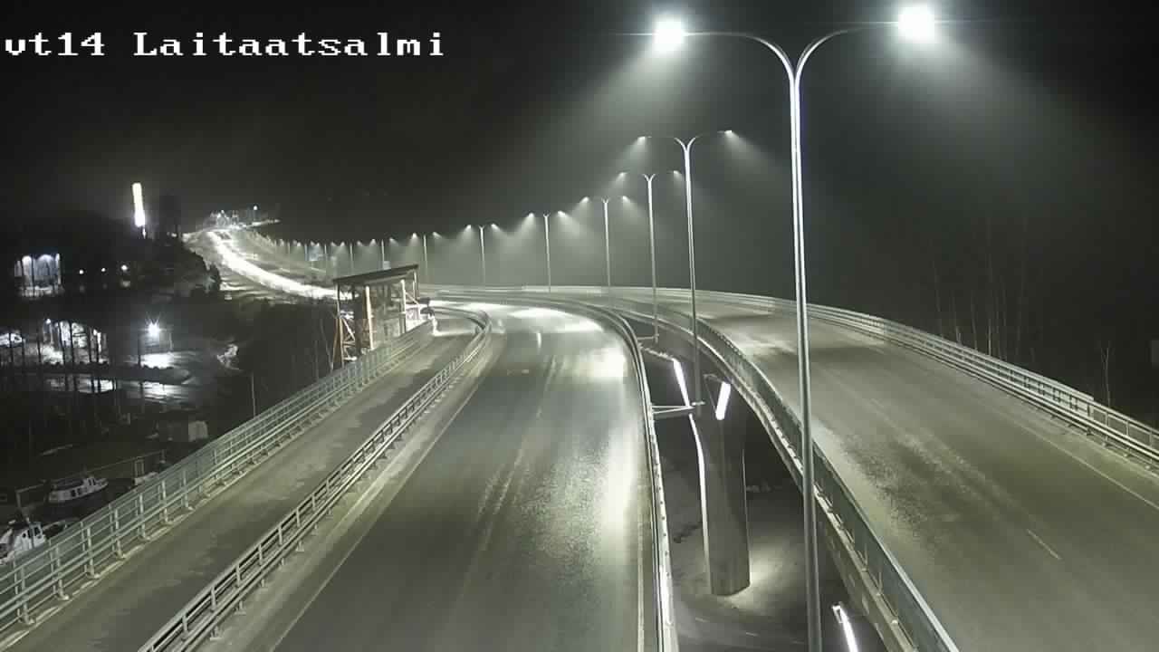 Kelikamerat Kuva Tie 14 Savonlinna, Laitaatsalmi silta, Savonlinna, Etelä-Savo