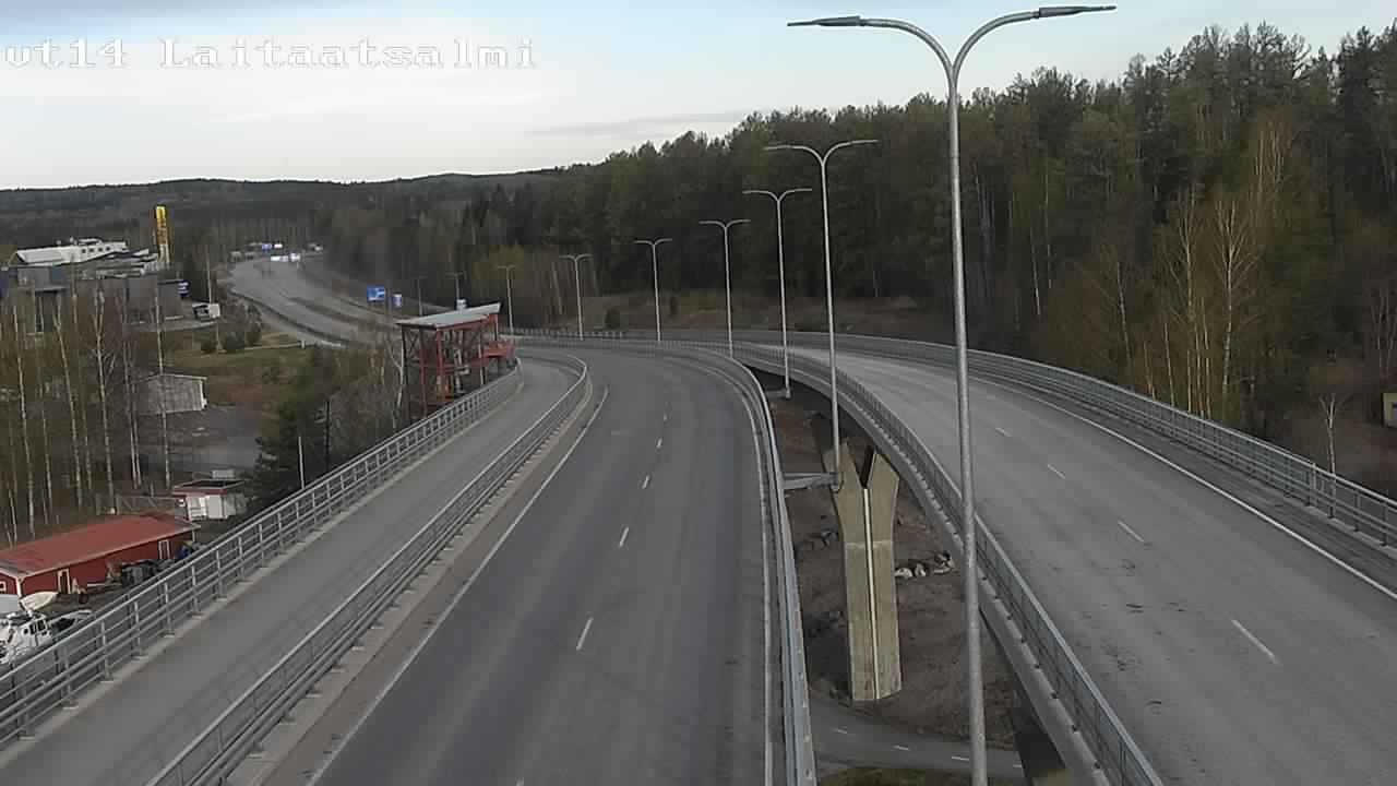 Kelikamerat Kuva Tie 14 Savonlinna, Laitaatsalmi silta, Savonlinna, Etelä-Savo