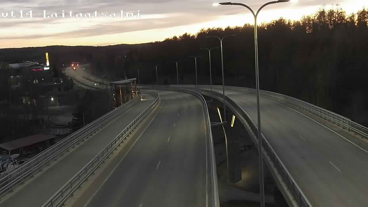 Kelikamerat Kuva Tie 14 Savonlinna, Laitaatsalmi silta, Savonlinna, Etelä-Savo