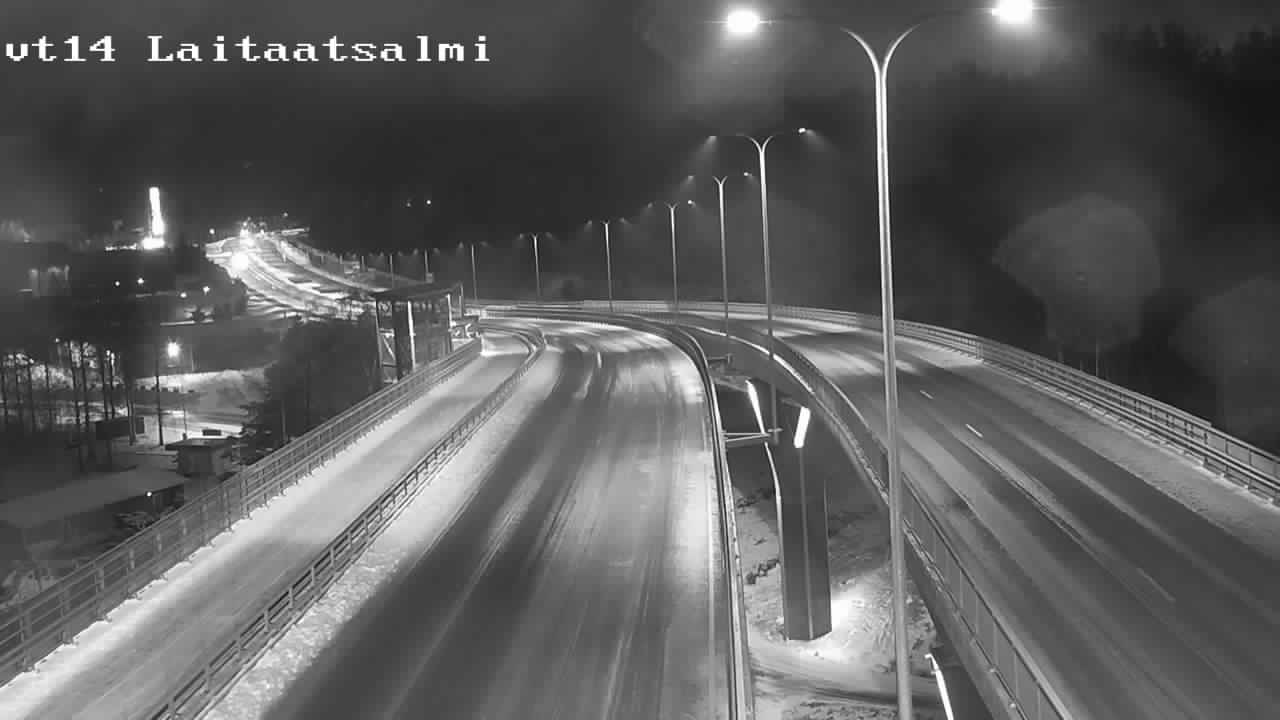 Weather Camera Image Väg 14 Nyslott, Laitaatsalmi, Savonlinna, Etelä-Savo
