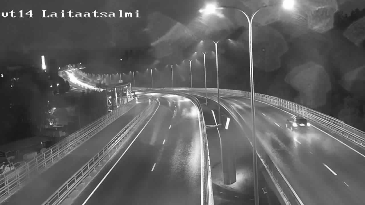 Weather Camera Image Road 14 Savonlinna, Laitaatsalmi, Savonlinna, Etelä-Savo